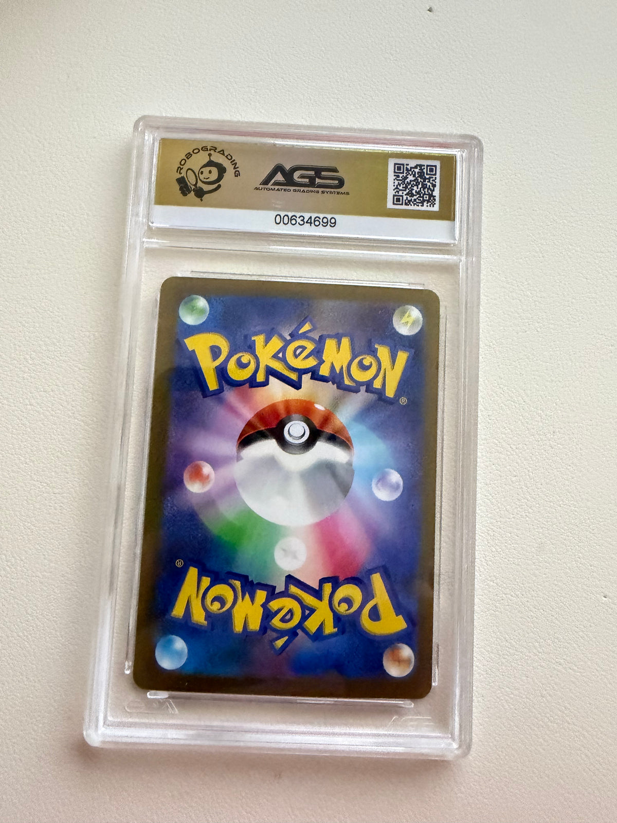 AGS 10 Gem Mint · Espathra ex 323/190 · Japanese Shiny Treasure ex (SV4a) 2023